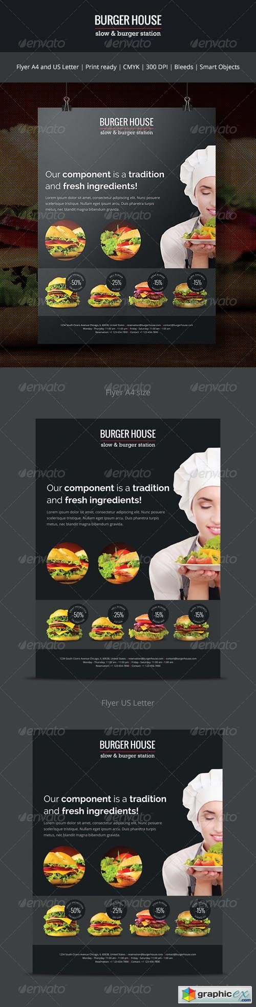 Burger House - Flyer