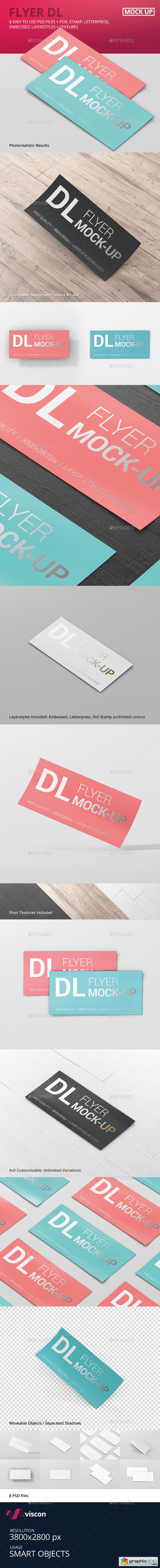 Flyer DL Mock-Ups 12393749