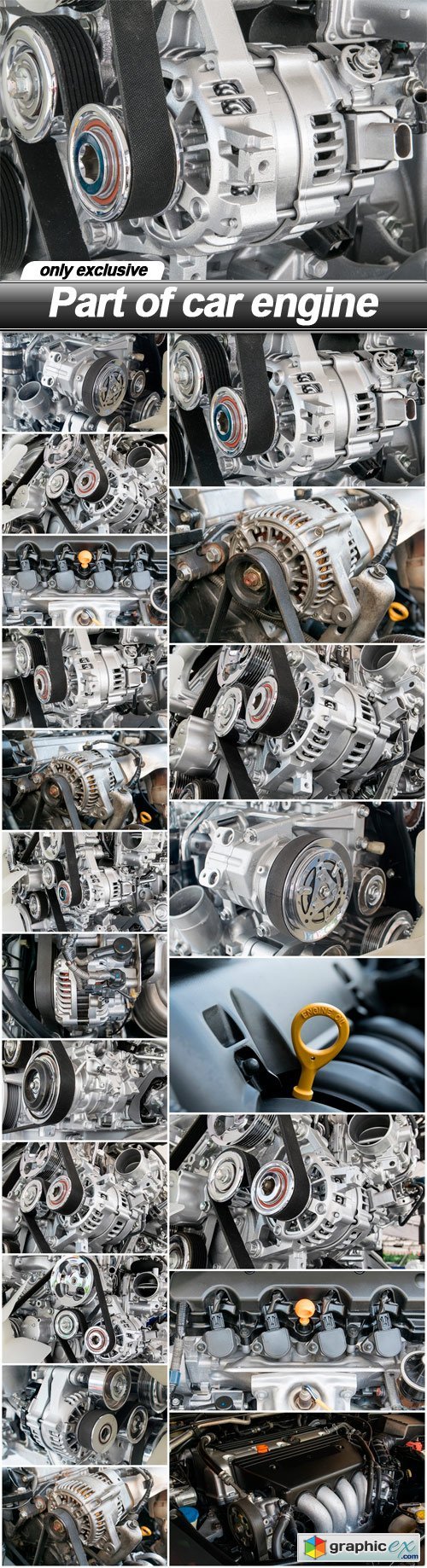 Part of car engine - 20 UHQ JPEG