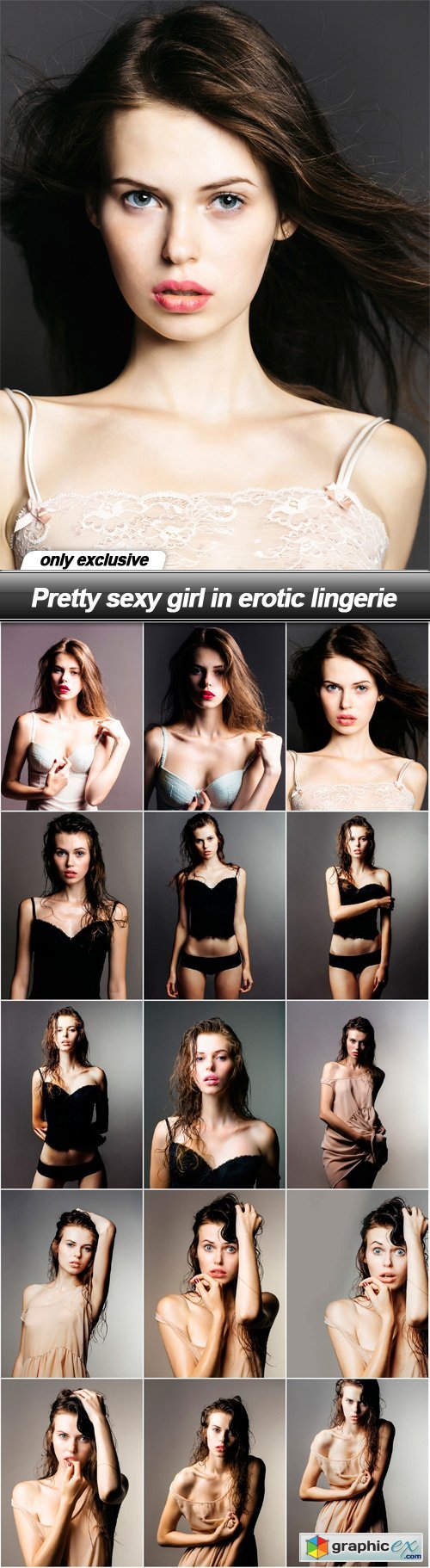 Pretty sexy girl in erotic lingerie - 15 UHQ JPEG