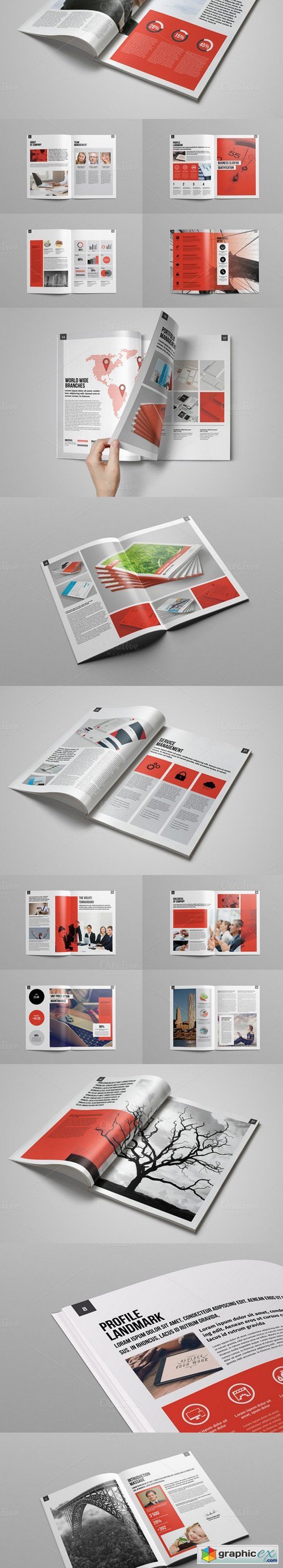 Minim Brochure Template