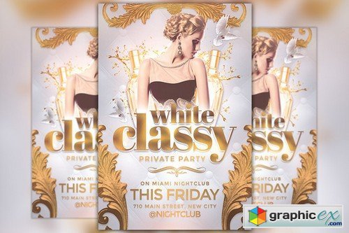 Classy Party Flyer Template