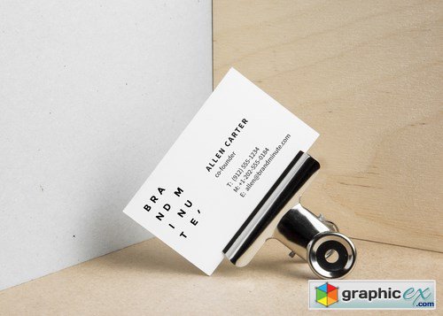 Realistic Business Cards MockUp #5