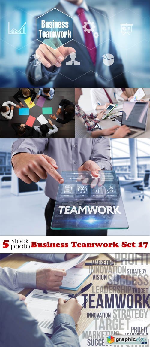 Business Teamwork Set 17