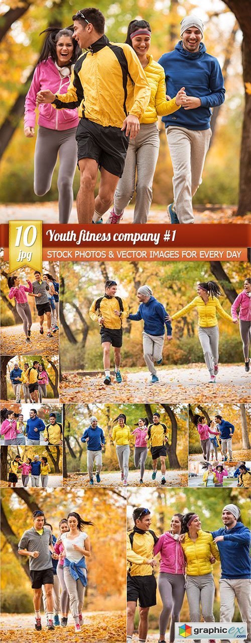 Youth fitness company 1, 10 x UHQ JPEG