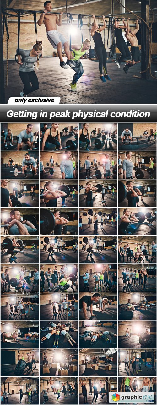 Getting in peak physical condition - 40 UHQ JPEG