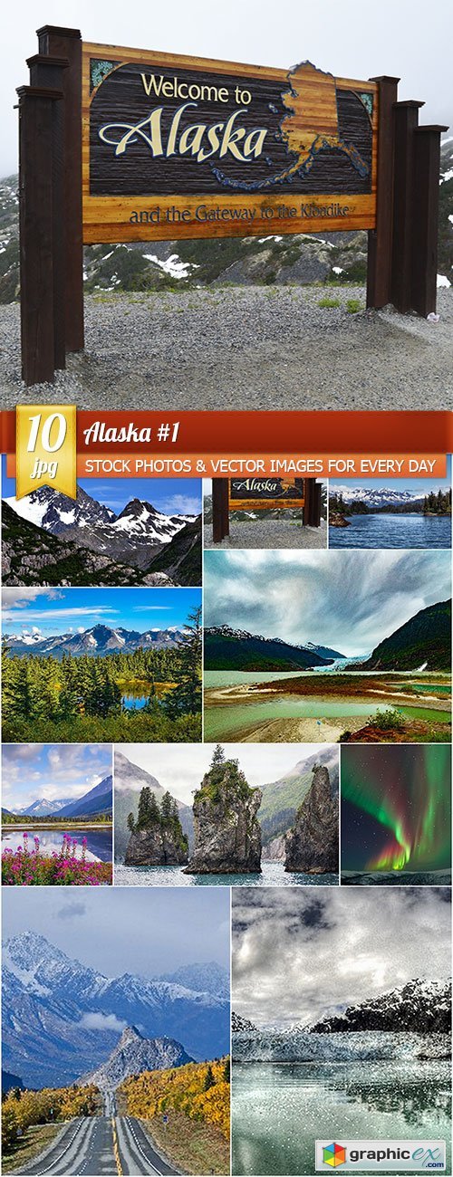 Alaska 1, 10 x UHQ JPEG