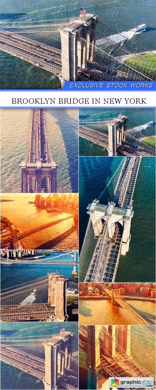 Brooklyn Bridge in New York 8X JPEG