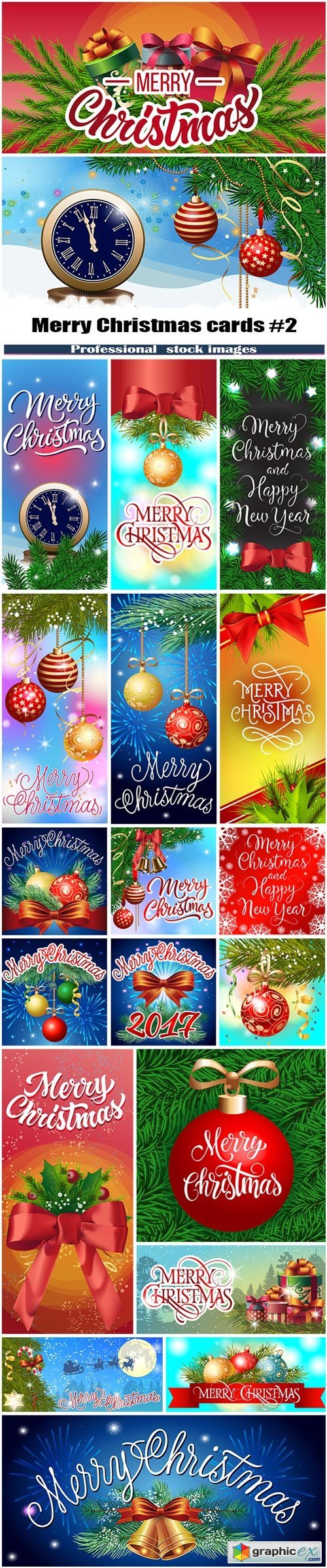Merry Christmas cards #2