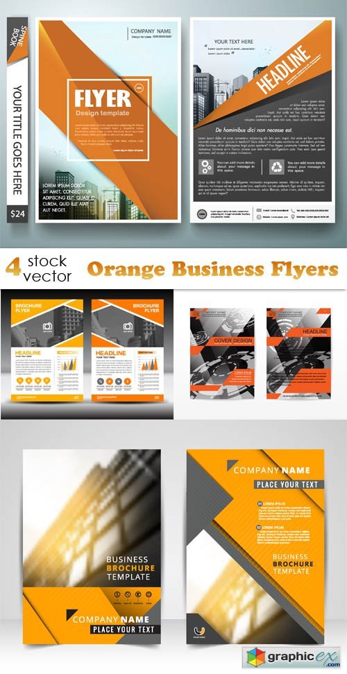 Orange Business Flyers