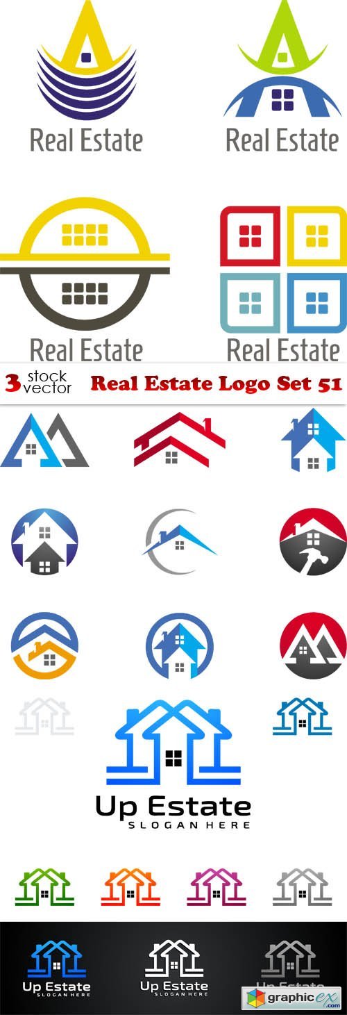 Real Estate Logo Set 51