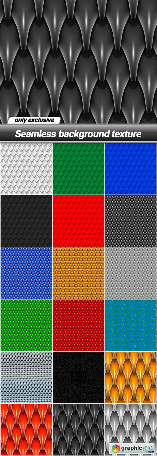 Seamless background texture - 18 EPS