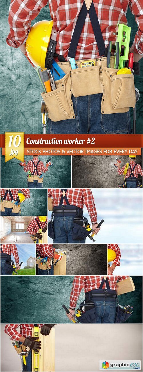 Constraction worker 2, 10 x UHQ JPEG