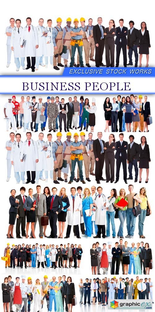 Business people 8X JPEG