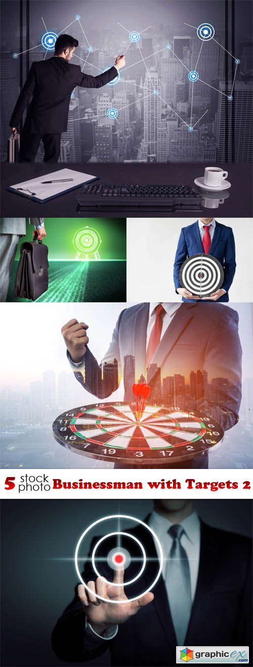 Businessman with Targets 2