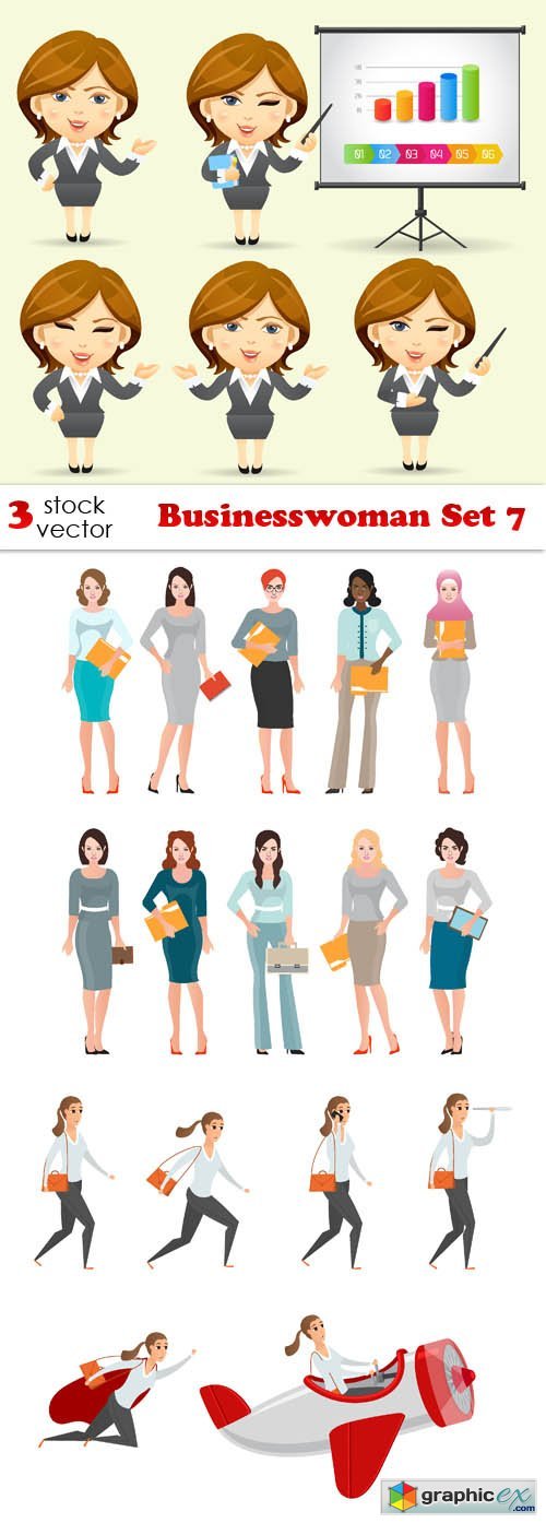 Businesswoman Set 7