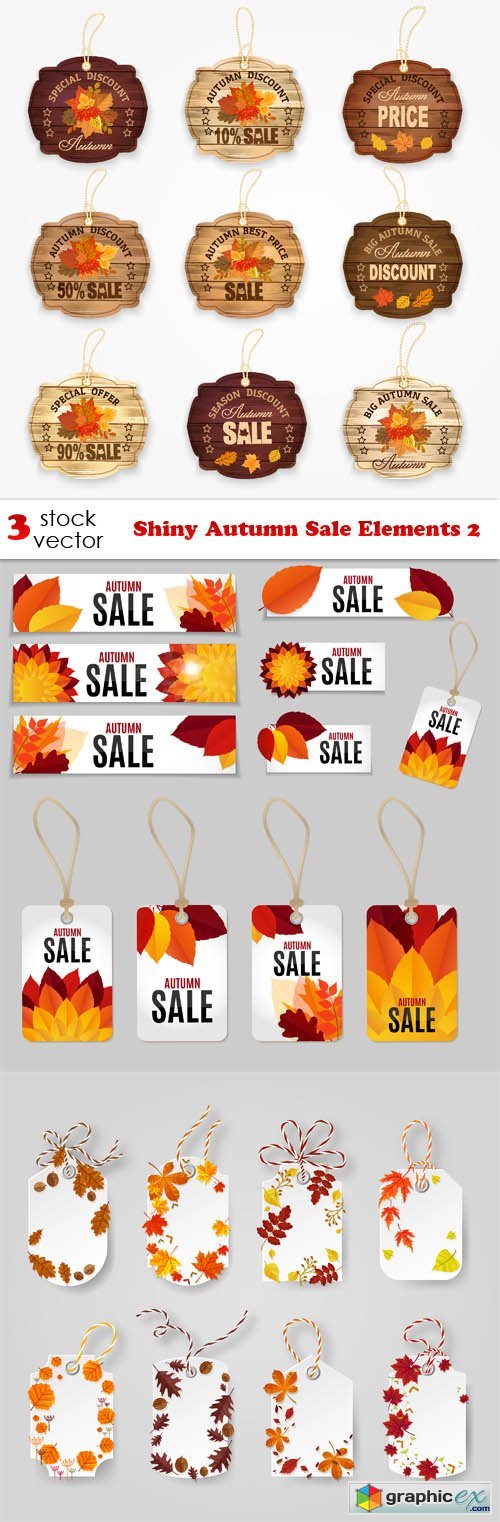 Shiny Autumn Sale Elements 2