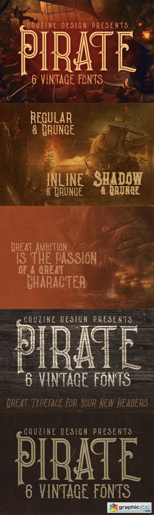 Pirate- Vintage Style Font 