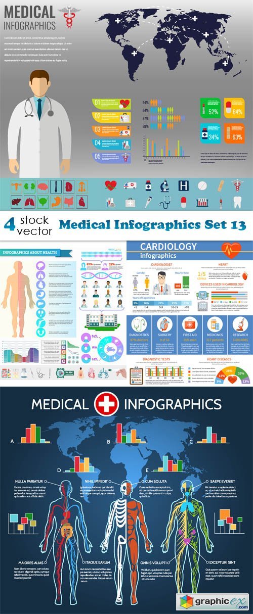 Medical Infographics Set 13