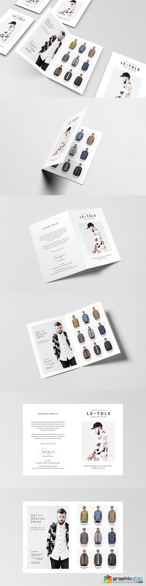 Bifold Fashion Brochure 