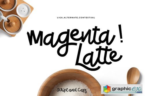 Magenta Latte Font Family