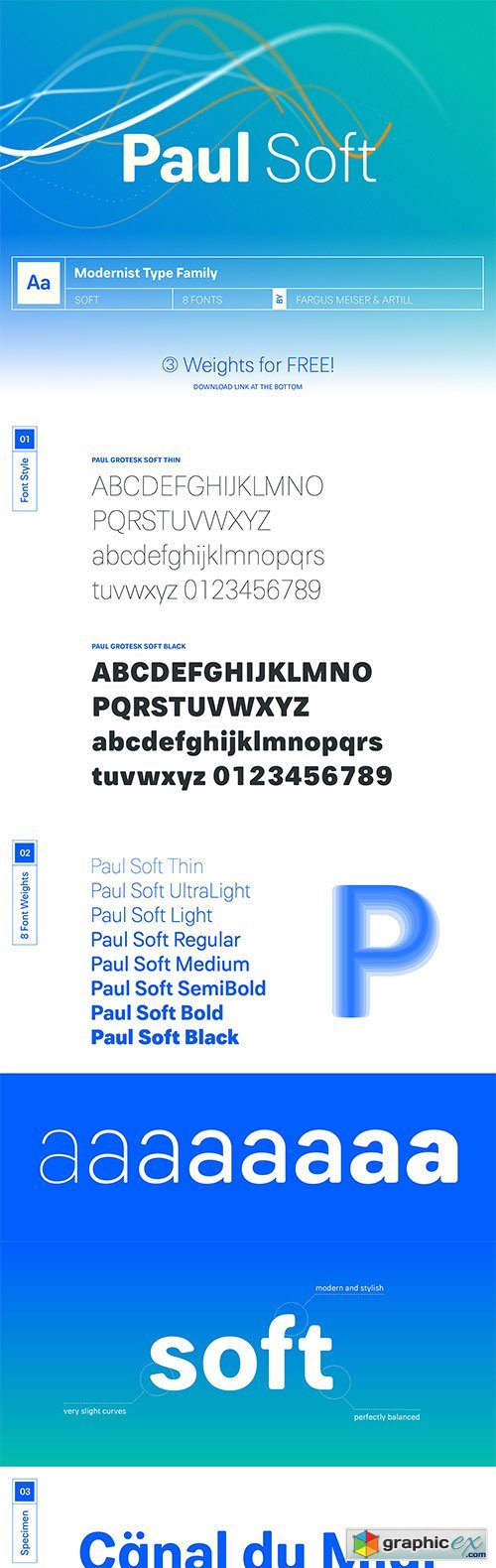 Paul Soft Font Family