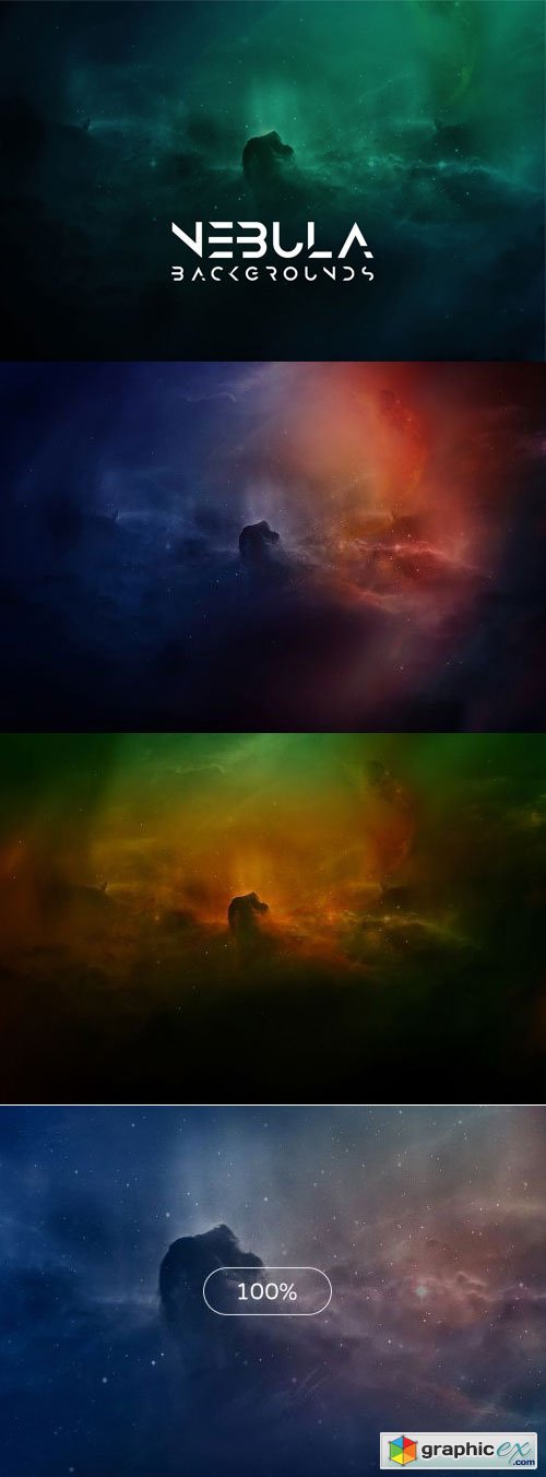 Cosmic Nebula Backgrounds