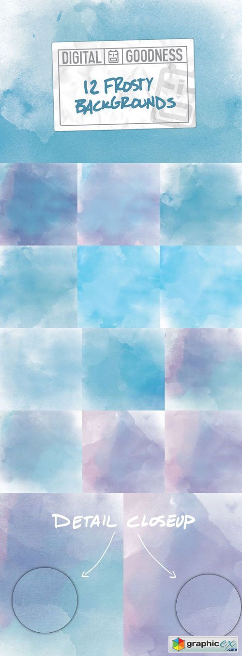 Frosty Texture Backgrounds