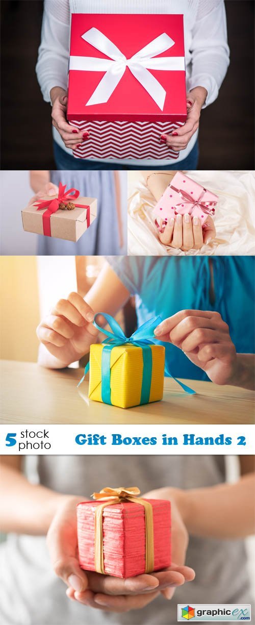 Gift Boxes in Hands 2