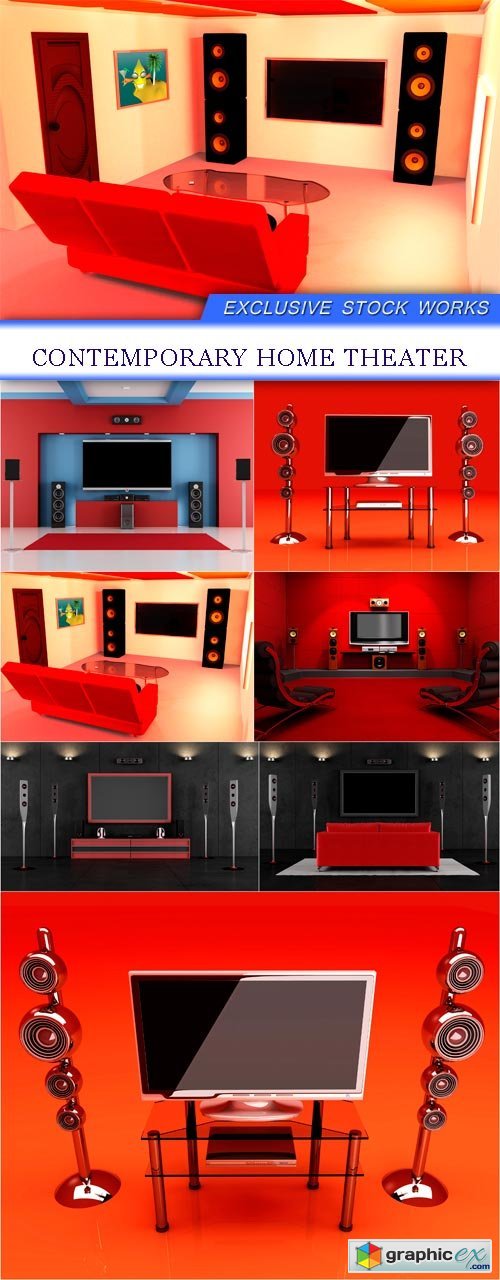 Contemporary Home Theater 7X JPEG