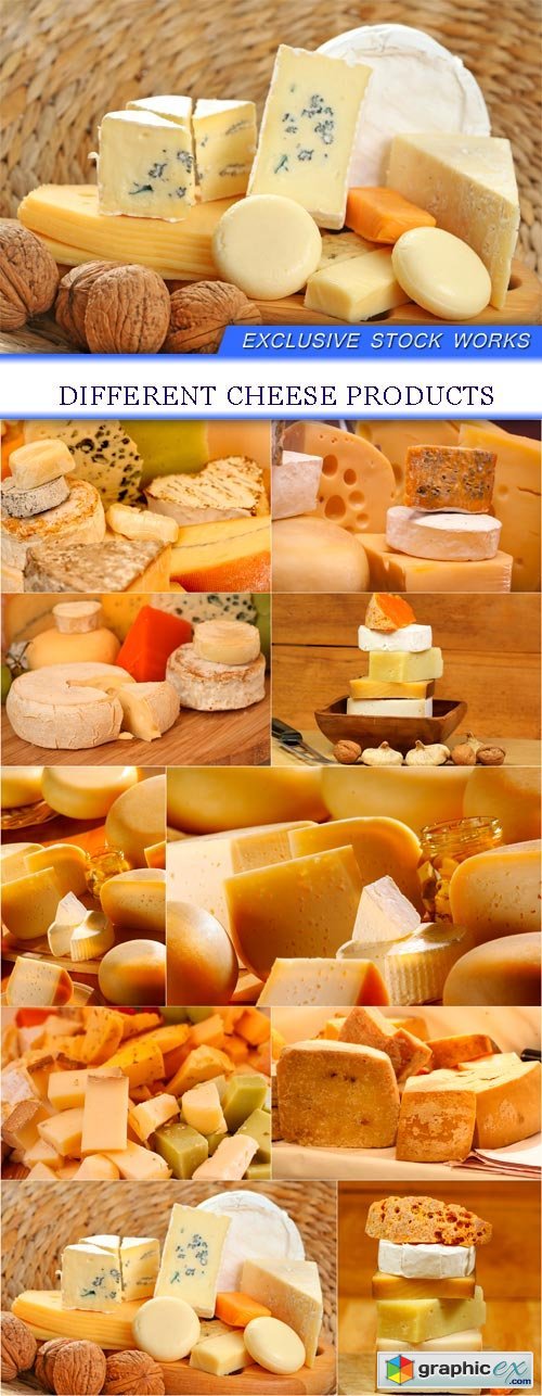 Different cheese products 10x JPEG