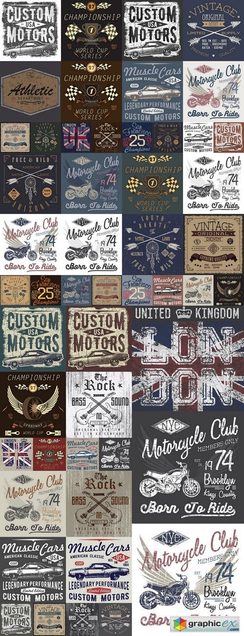 T-shirt typography design, retro car vector, printing graphics, typographic vector illustration