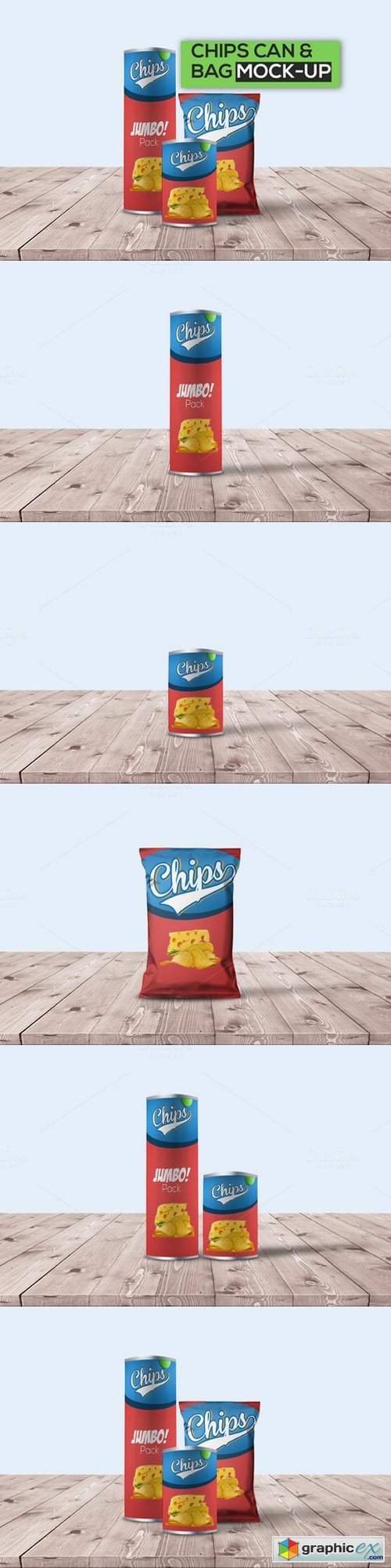 Chips Can & Bag Mock-Up