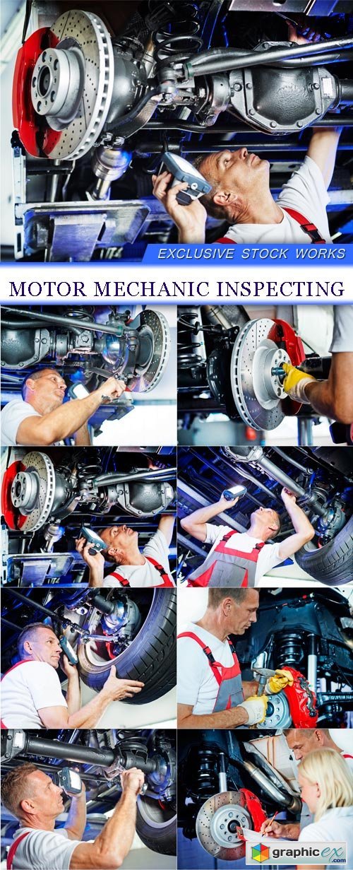 Motor mechanic inspecting 8X JPEG