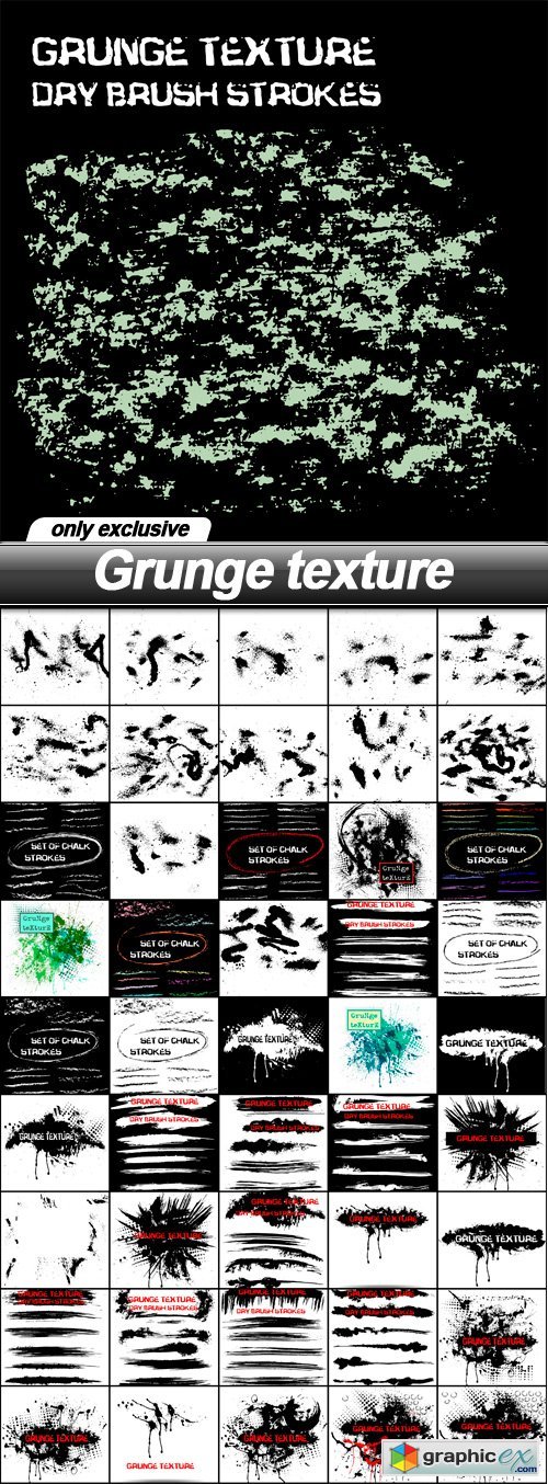 Grunge texture - 46 EPS