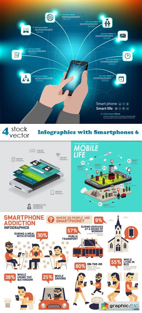 Infographics with Smartphones 6