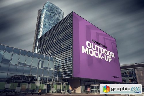 Animated Outdoor Advertising Mockups