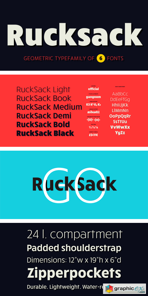Rucksack Font Family