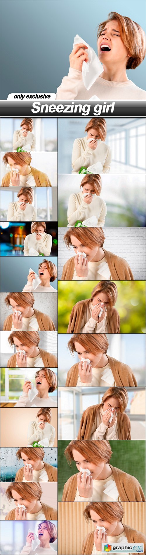 Sneezing girl - 20 UHQ JPEG