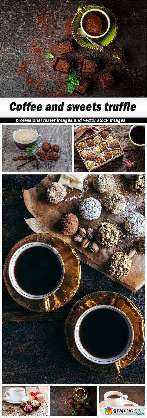 Coffee and sweets truffle - 6 UHQ JPEG