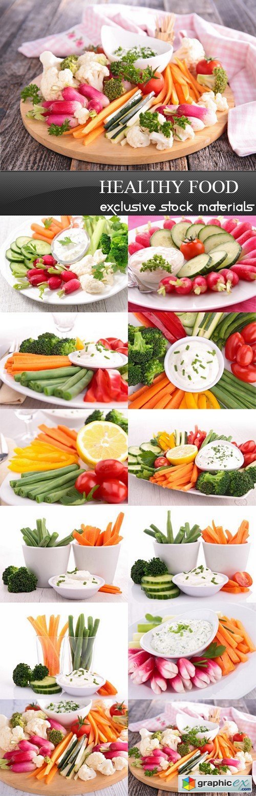 Healthy Food - 12 UHQ JPEG