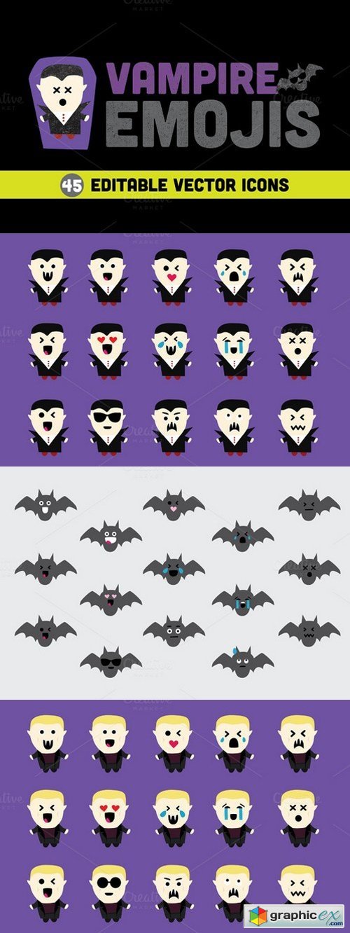 Vampire Emojis