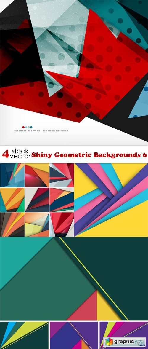 Shiny Geometric Backgrounds 6