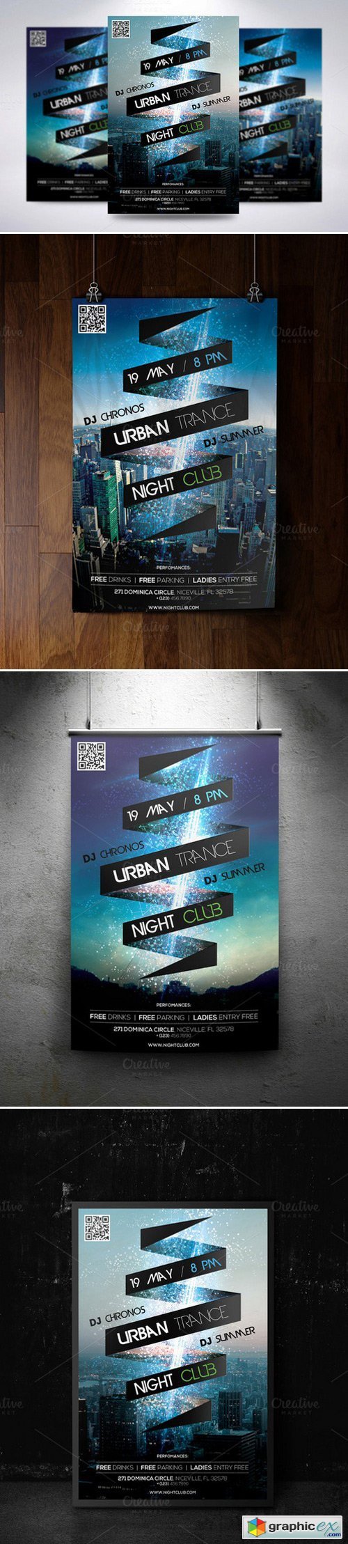 Urban Trance Flyer