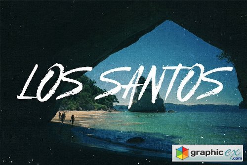 Los Santos - Typeface