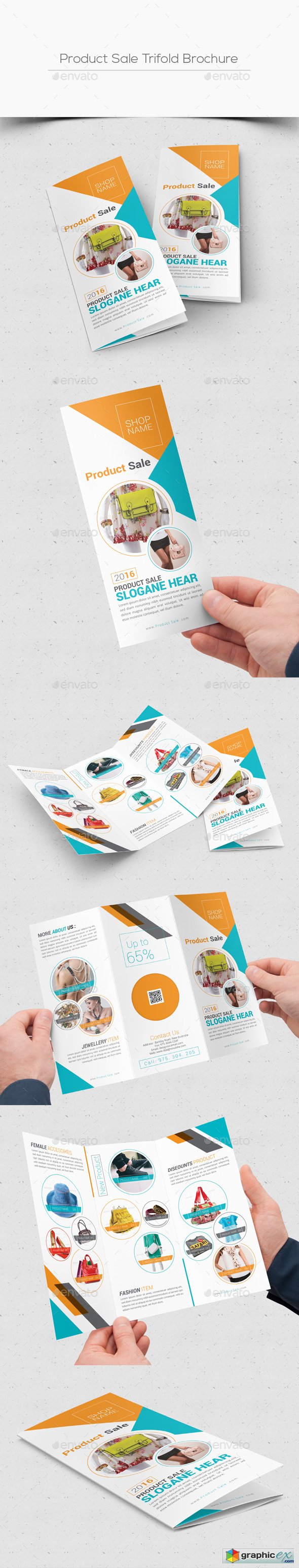 Product Sale Trifold Brochure
