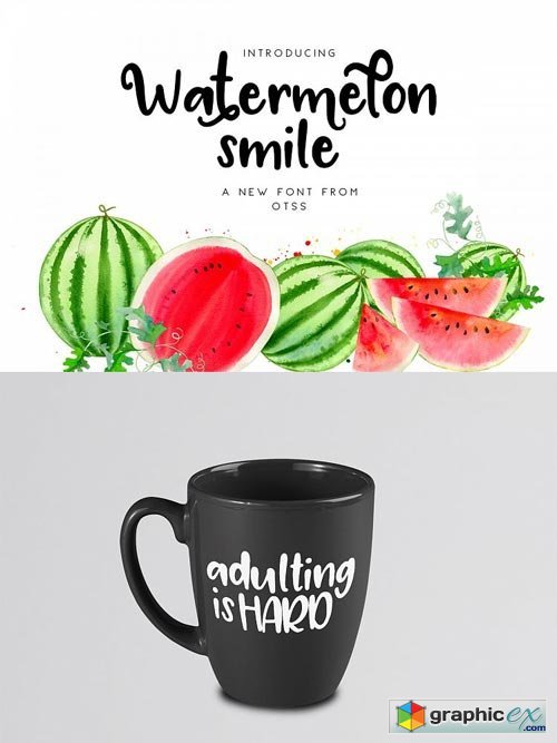 Watermelon Smile Font Family