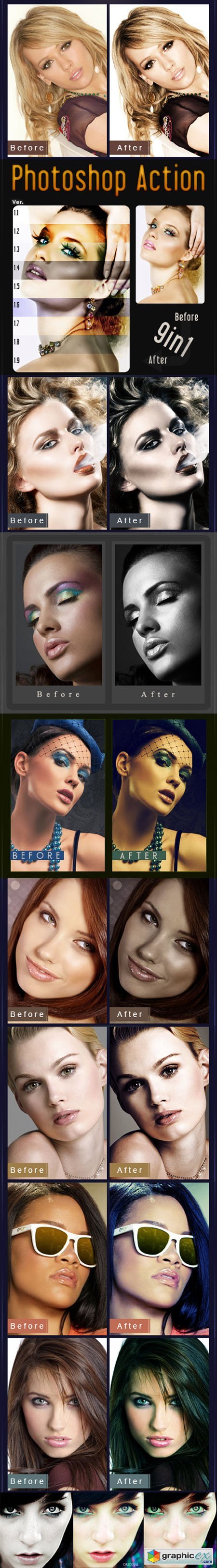 13 Beauty Photoshop Actions