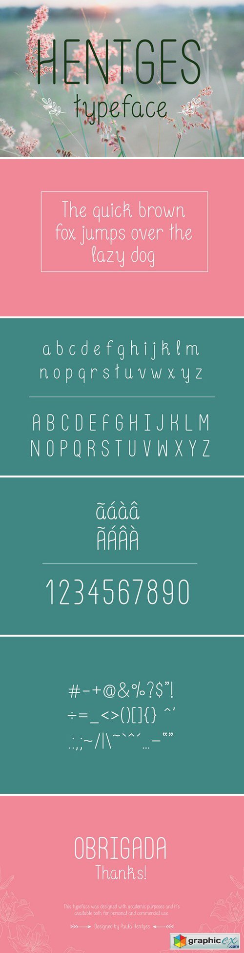 Hentges Typeface