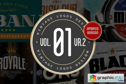 Vintage Logos Design Vol.01